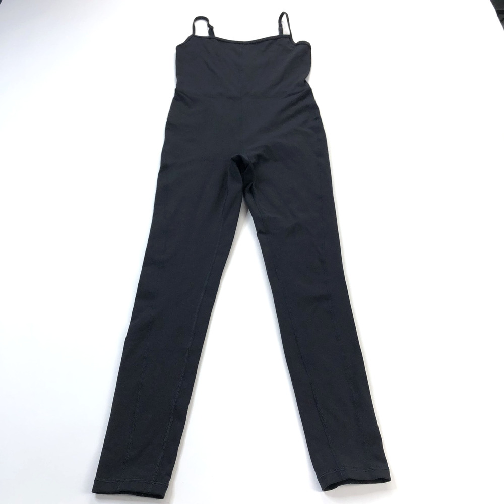 Wilfred Free Aritzia Divinity Jumpsuit Womens Small Black Unitard Bodysuit HRJ